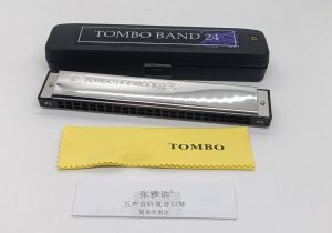 Tombo 24孔纯五声音阶复音口琴